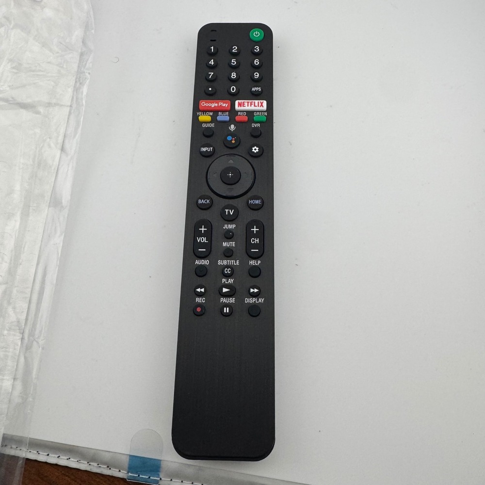 Sony Voice Remote Control RMF-TX500U Black Smart TV Bravia Netflix Google Play